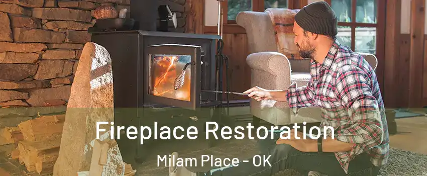 Fireplace Restoration Milam Place - OK