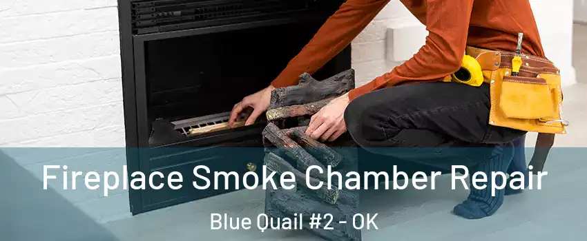 Fireplace Smoke Chamber Repair Blue Quail #2 - OK