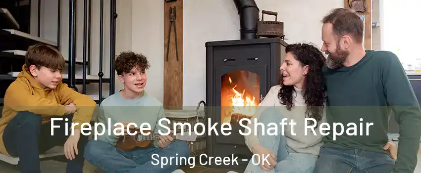 Fireplace Smoke Shaft Repair Spring Creek - OK