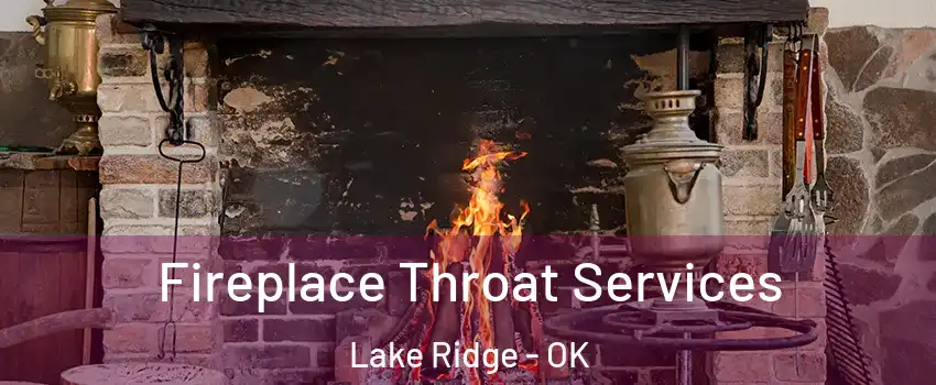 Fireplace Throat Services Lake Ridge - OK