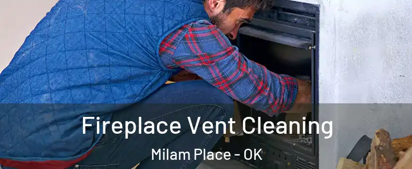 Fireplace Vent Cleaning Milam Place - OK