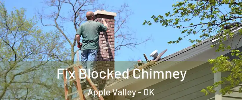 Fix Blocked Chimney Apple Valley - OK