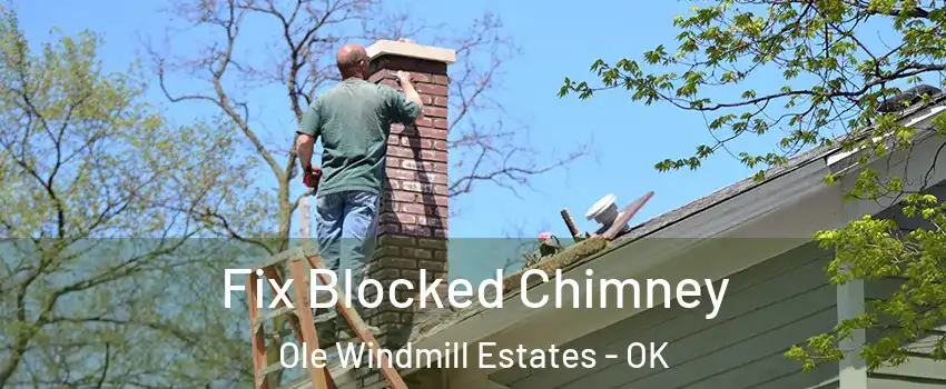 Fix Blocked Chimney Ole Windmill Estates - OK
