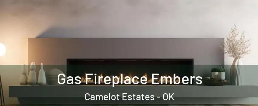 Gas Fireplace Embers Camelot Estates - OK