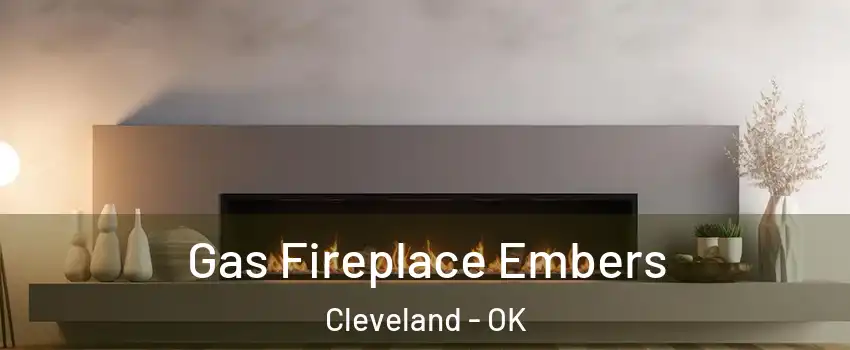Gas Fireplace Embers Cleveland - OK