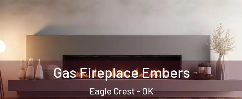 Gas Fireplace Embers Eagle Crest - OK