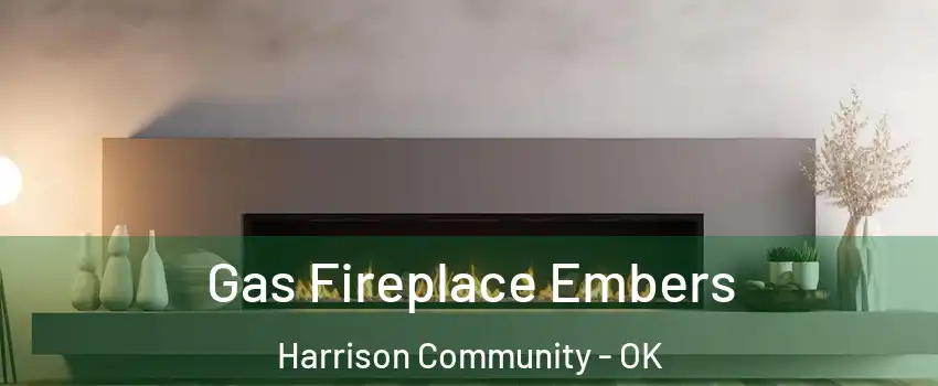 Gas Fireplace Embers Harrison Community - OK