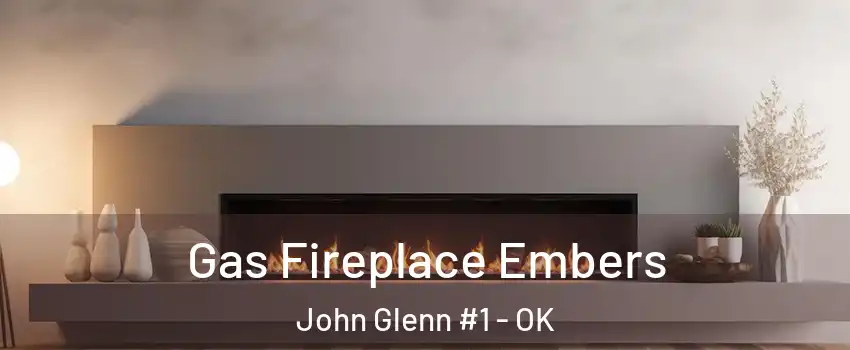 Gas Fireplace Embers John Glenn #1 - OK