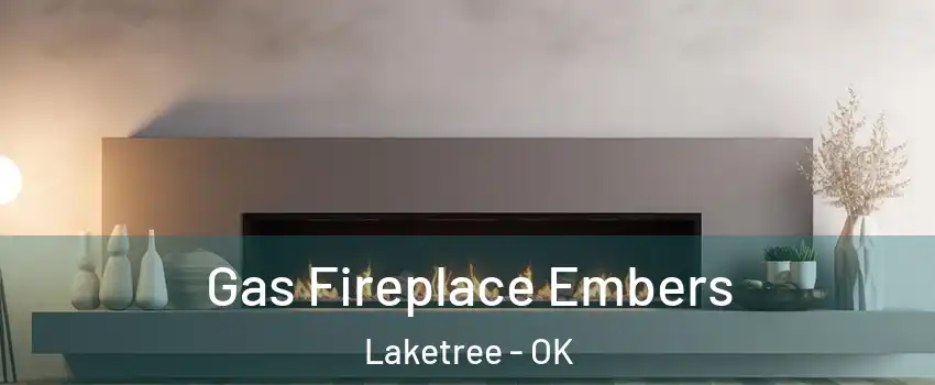 Gas Fireplace Embers Laketree - OK