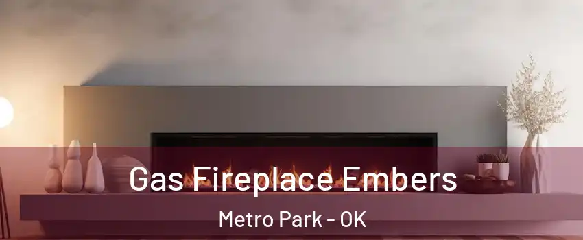 Gas Fireplace Embers Metro Park - OK