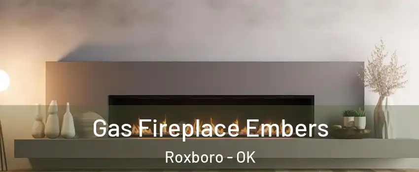 Gas Fireplace Embers Roxboro - OK