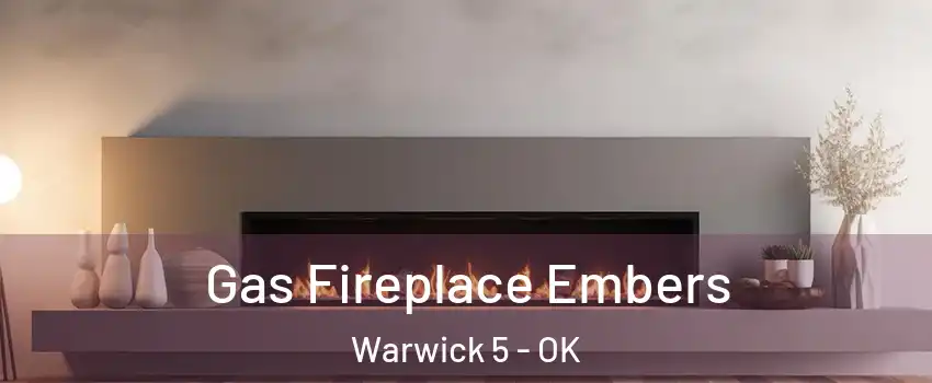 Gas Fireplace Embers Warwick 5 - OK