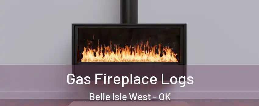 Gas Fireplace Logs Belle Isle West - OK