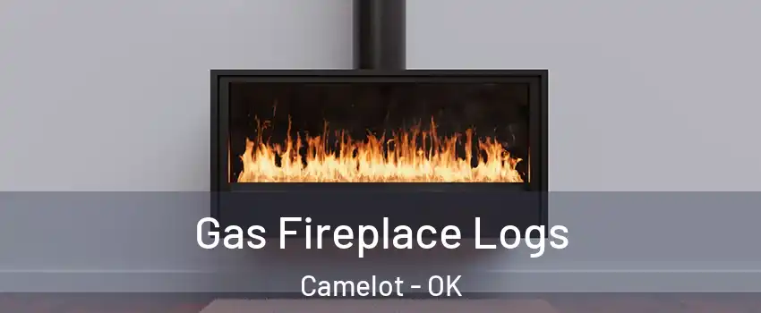 Gas Fireplace Logs Camelot - OK