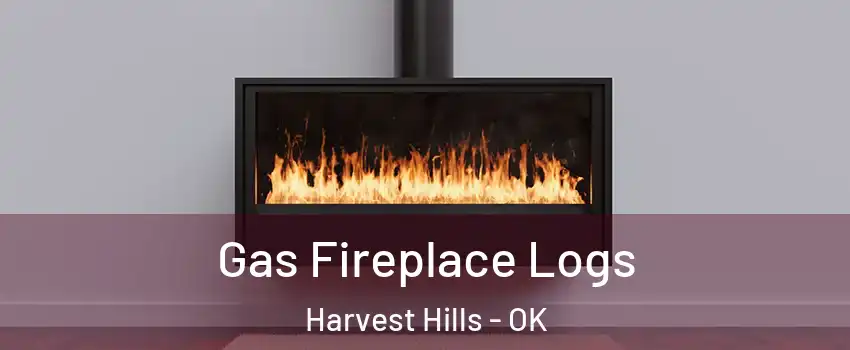 Gas Fireplace Logs Harvest Hills - OK