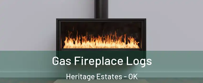Gas Fireplace Logs Heritage Estates - OK