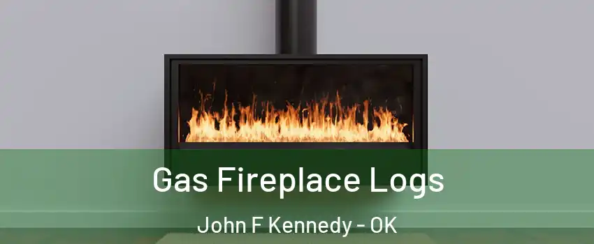 Gas Fireplace Logs John F Kennedy - OK