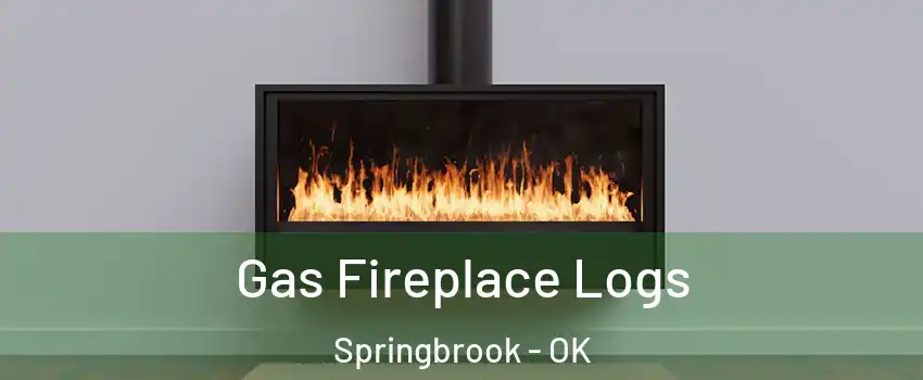 Gas Fireplace Logs Springbrook - OK