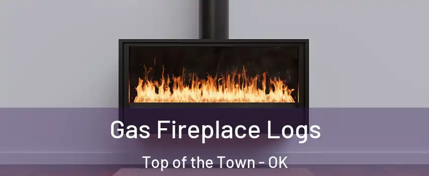 Gas Fireplace Logs Top of the Town - OK