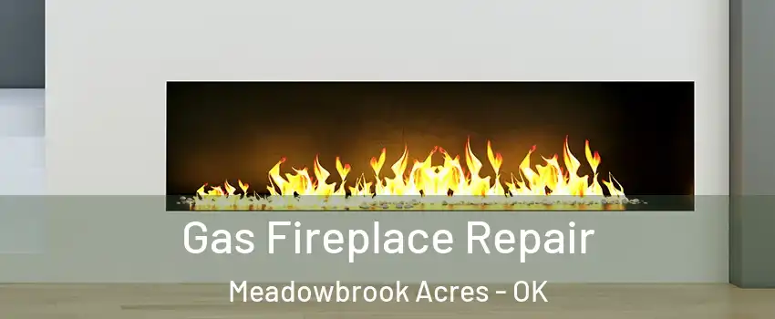 Gas Fireplace Repair Meadowbrook Acres - OK