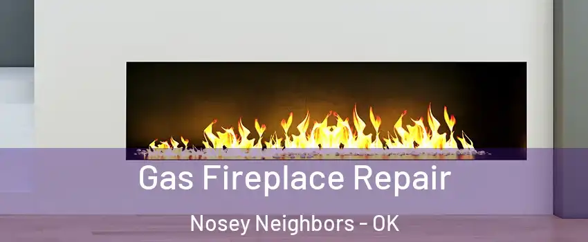 Gas Fireplace Repair Nosey Neighbors - OK