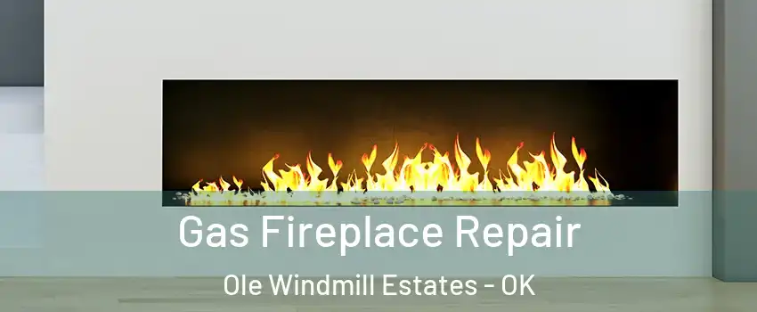 Gas Fireplace Repair Ole Windmill Estates - OK