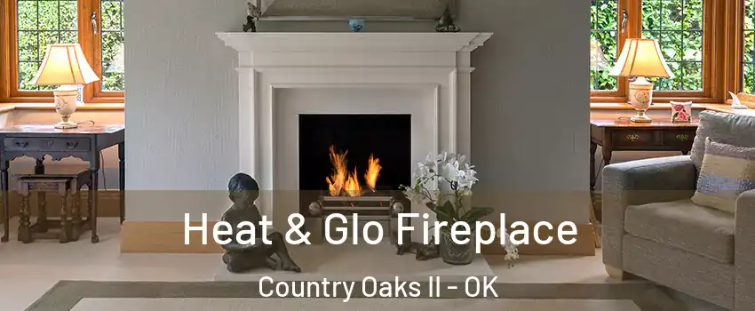 Heat & Glo Fireplace Country Oaks II - OK