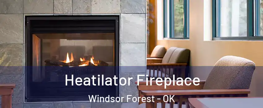 Heatilator Fireplace Windsor Forest - OK