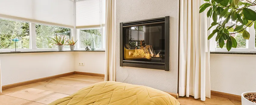 Residential Fireplace Ceramic Glass Installation in Apple Valley, OK