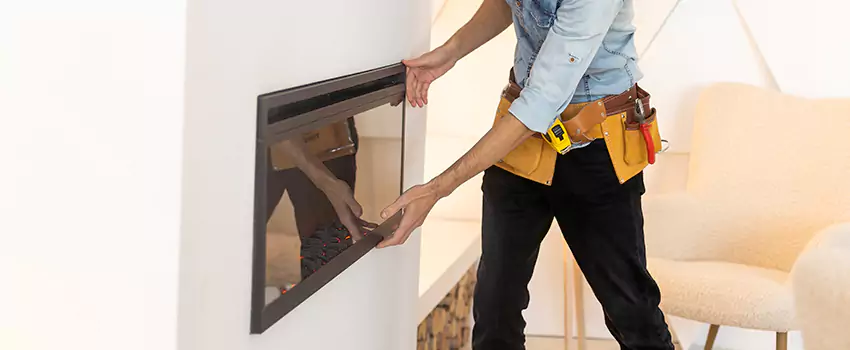Metal Fireplace Installation in Apple Valley, Oklahoma
