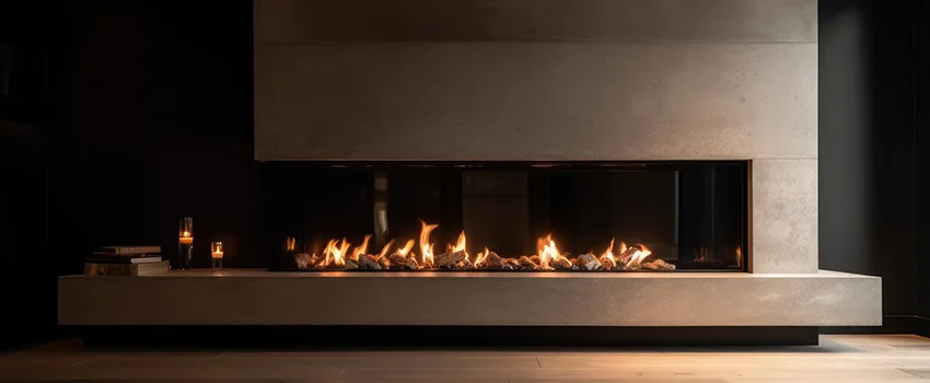Gas Fireplace Ember Bed Design Services in Edwards Community Club, Oklahoma
