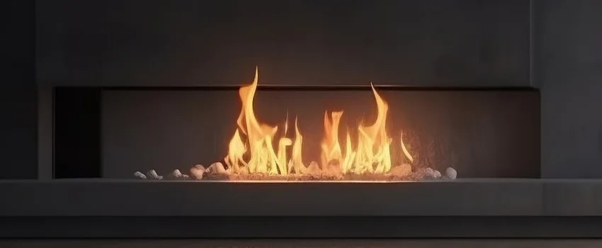 B-Vent Gas Fireplace Installation in Edwards Community Club, OK