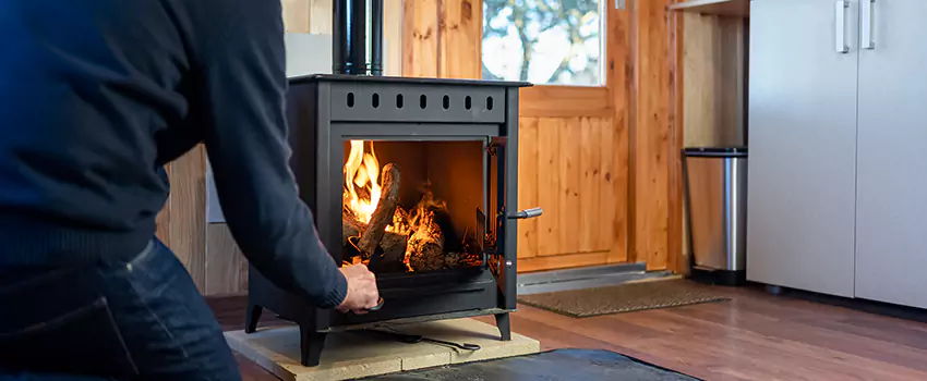 Open Hearth Wood Fireplace Installation in Edwards Community Club, OK