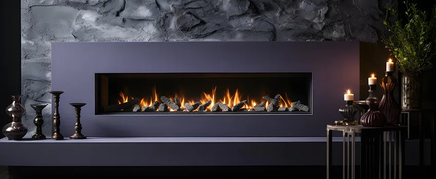 Ember Bed for Ventless Gas Fireplace in Edwards Community Club, OK