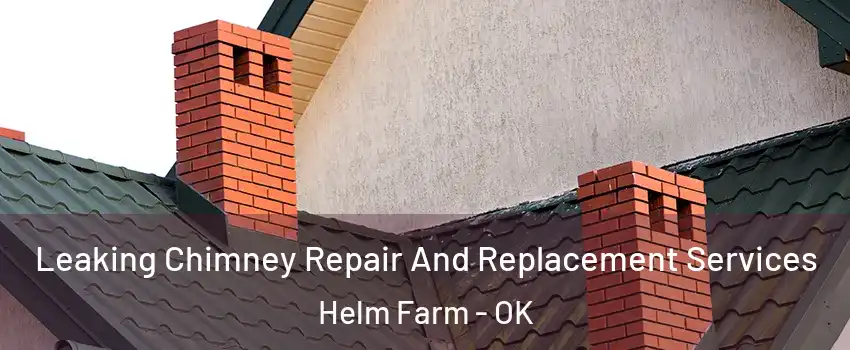 Leaking Chimney Repair And Replacement Services Helm Farm - OK