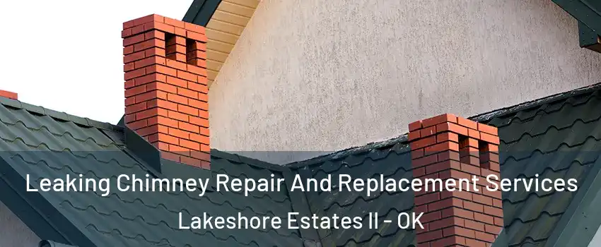 Leaking Chimney Repair And Replacement Services Lakeshore Estates II - OK