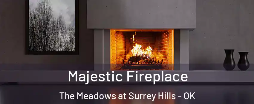 Majestic Fireplace The Meadows at Surrey Hills - OK