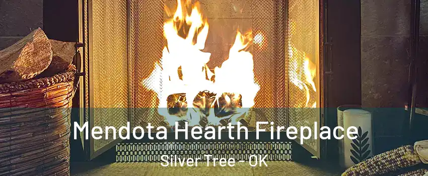Mendota Hearth Fireplace Silver Tree - OK