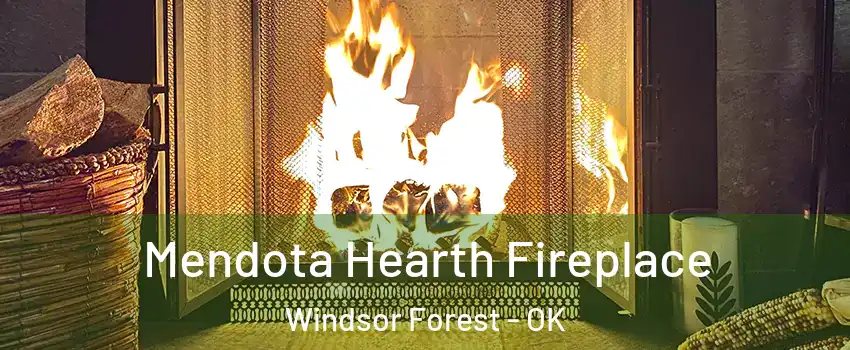 Mendota Hearth Fireplace Windsor Forest - OK