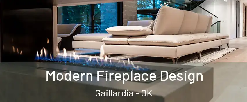 Modern Fireplace Design Gaillardia - OK