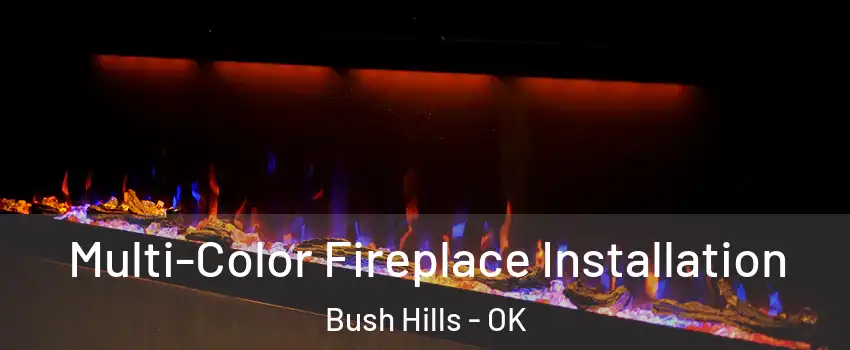 Multi-Color Fireplace Installation Bush Hills - OK