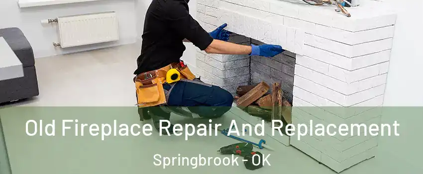 Old Fireplace Repair And Replacement Springbrook - OK