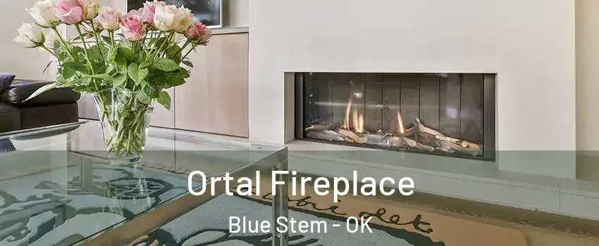 Ortal Fireplace Blue Stem - OK