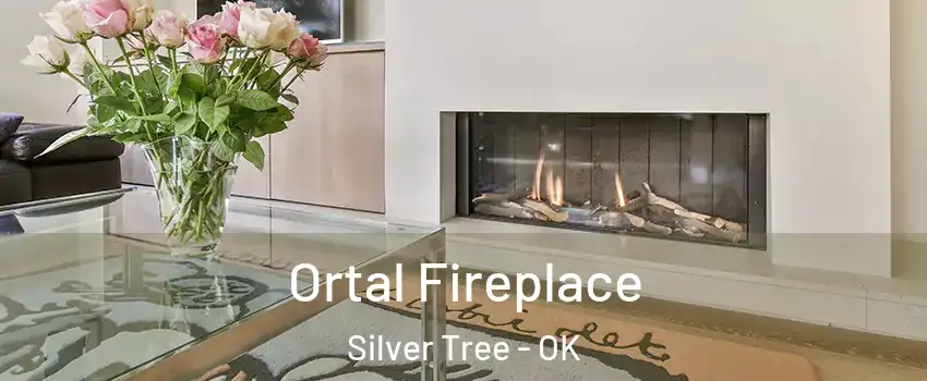 Ortal Fireplace Silver Tree - OK