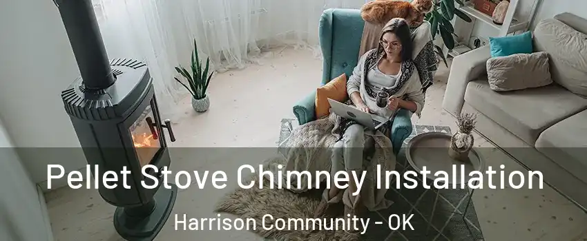 Pellet Stove Chimney Installation Harrison Community - OK