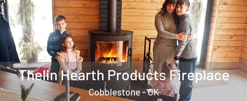 Thelin Hearth Products Fireplace Cobblestone - OK