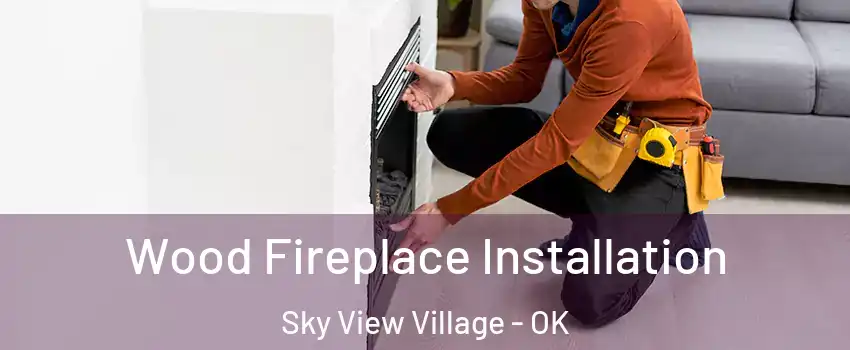 Wood Fireplace Installation Sky View Village - OK