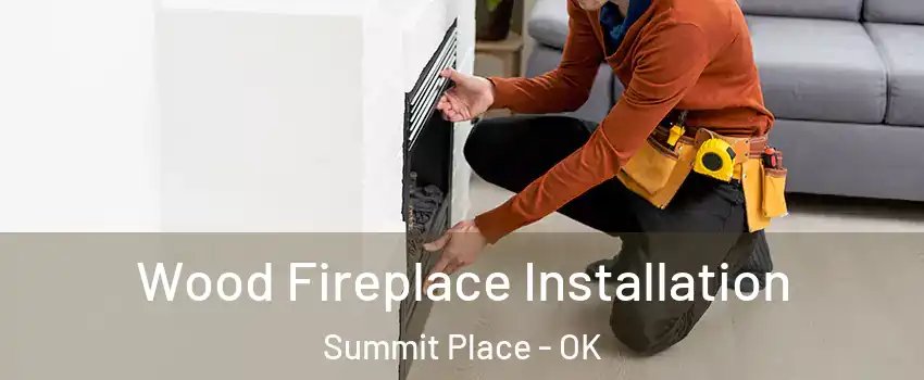 Wood Fireplace Installation Summit Place - OK