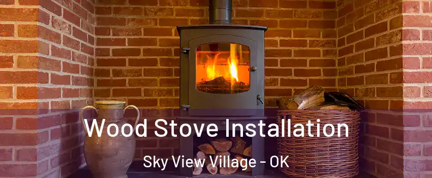 Wood Stove Installation Sky View Village - OK