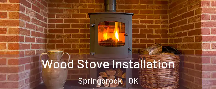 Wood Stove Installation Springbrook - OK